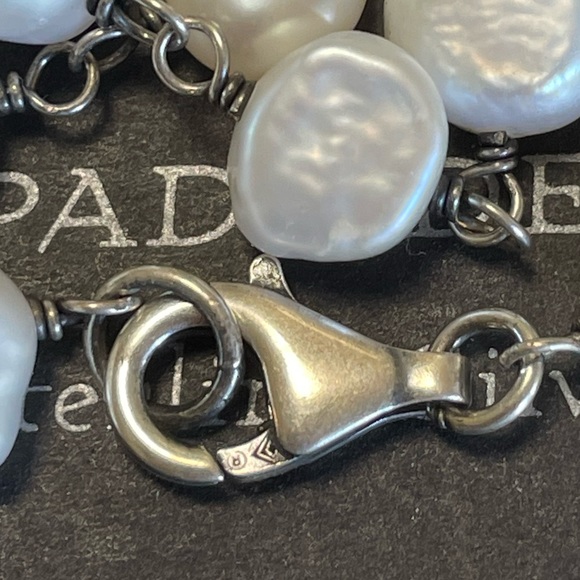 Silpada Pearl ‘Fresh Catch’ Flirty Sterling Necklace 32” - N1368 - Picture 16 of 16